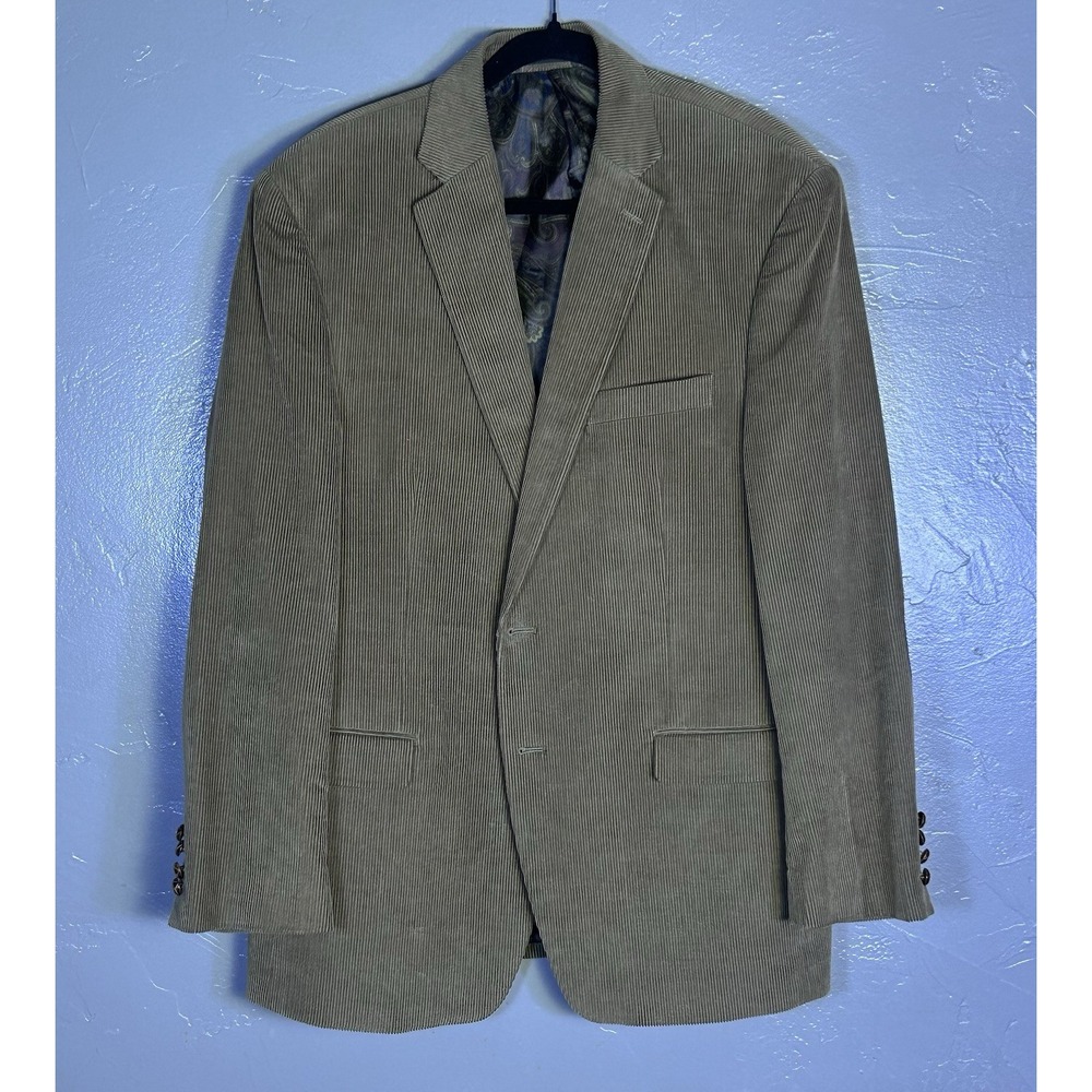 classic Lauren Ralph Lauren corduroy blazer Brown 43R Cotton Preppy Heritage